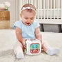 VTech Baby - Baby Cube Musical - Cube éducatif interactif pour bébé de 6 à 36 mois avec 4 boutons animaux, 3 modes de jeu, 6 chansons, 16 mélodies et textures variées