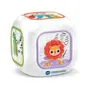 VTech Baby - Baby Cube Musical - Cube éducatif interactif pour bébé de 6 à 36 mois avec 4 boutons animaux, 3 modes de jeu, 6 chansons, 16 mélodies et textures variées