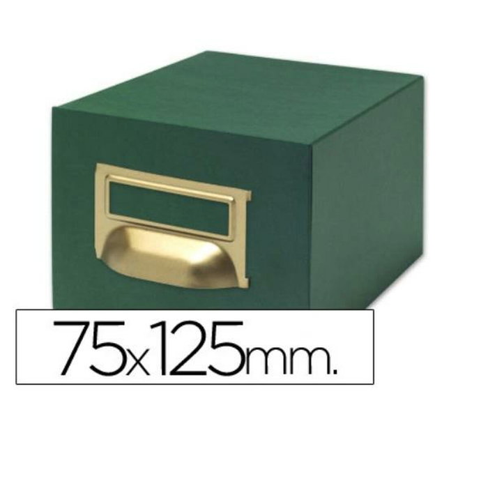 Liderpapel Armoire de classement rechargeable TV02 Vert Tissu Liderpapel Armoire de classement rechargeable TV02 Vert Tissu
