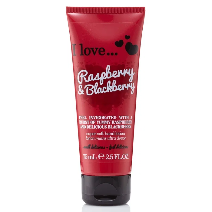 I Love Crème hydratante pour les mains Framboise et Mûre, 75 ml I Love Crème hydratante pour les mains Framboise et Mûre, 75 ml