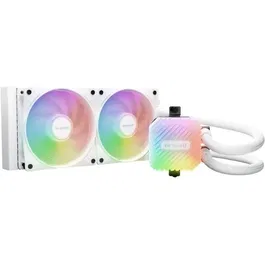 Be Quiet! Light Loop 240 mm White - Kit de refroidissement liquide tout-en-un avec ventilateurs ARGB et pompe haute performance - Compatible processeurs - Ref BW021