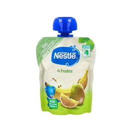 NESTLE Naturnes Pouch 4 Fruits 90 g