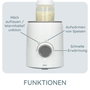 Alecto Baby BW600 Chauffe-biberon, blanc