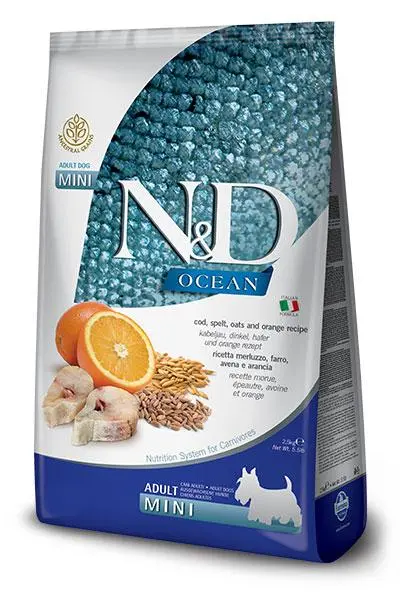 Farmina ND Dog Ocean Low Grain Mini Bacalao 2,5kg Farmina ND Dog Ocean Low Grain Mini Bacalao 2,5kg