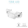 Edm Support de fixation pour bande LED transparent