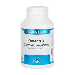 EQUISALUD Omega 3 Esteroles Vegetales K2, D3, E 120 capsules