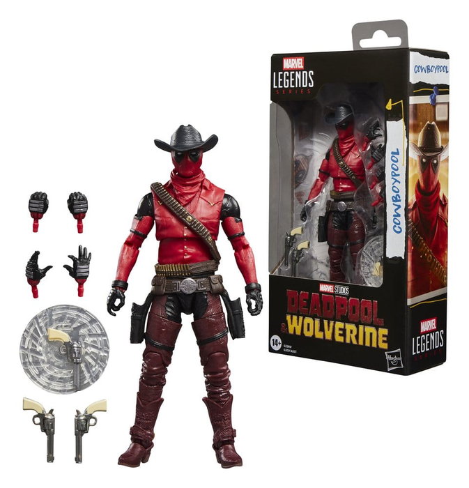 Deadpool & Wolverine Marvel Legends figurine Cowboypool 15 cm