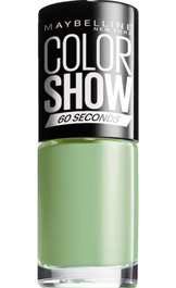 Maybelline Vernis à ongles Color Show 60 Seconds N° 266 Faux vert, 7 ml - Maquillage pour femmes