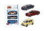 Burago Pack de 3 voitures miniatures Street Fire échelle 1:43 - Modèles assortis