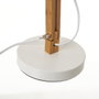 BigBuy Home Lampe de bureau Blanc Naturel