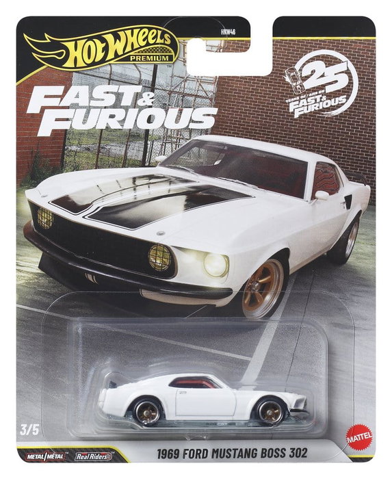 Hot Wheels Voiture Fast & Furious Métal Premium Multicolore 1/64 Hot Wheels Voiture Fast & Furious Métal Premium Multicolore 1/64