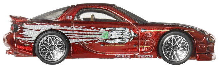 Hot Wheels Voiture Fast & Furious Métal Premium Multicolore 1/64 Hot Wheels Voiture Fast & Furious Métal Premium Multicolore 1/64