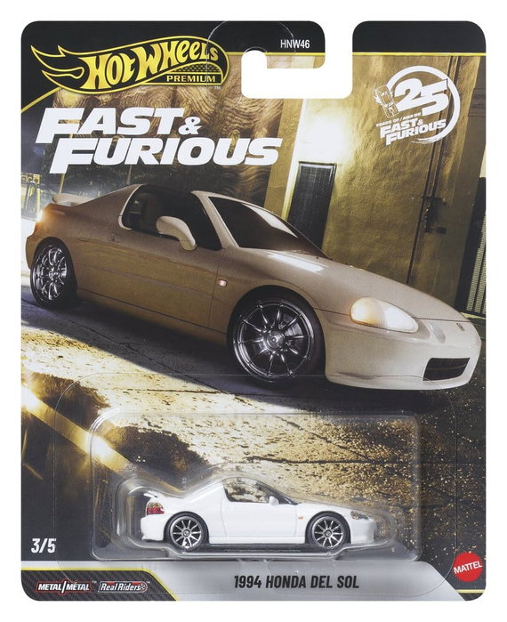 Hot Wheels Voiture Fast & Furious Métal Premium Multicolore 1/64 Hot Wheels Voiture Fast & Furious Métal Premium Multicolore 1/64