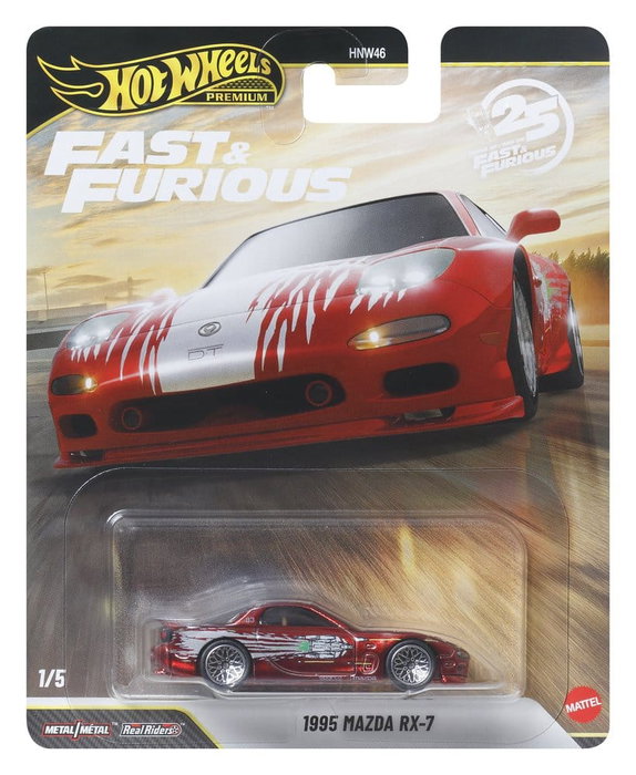 Hot Wheels Voiture Fast & Furious Métal Premium Multicolore 1/64 Hot Wheels Voiture Fast & Furious Métal Premium Multicolore 1/64