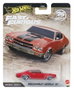 Hot Wheels Voiture Fast & Furious Métal Premium Multicolore 1/64
