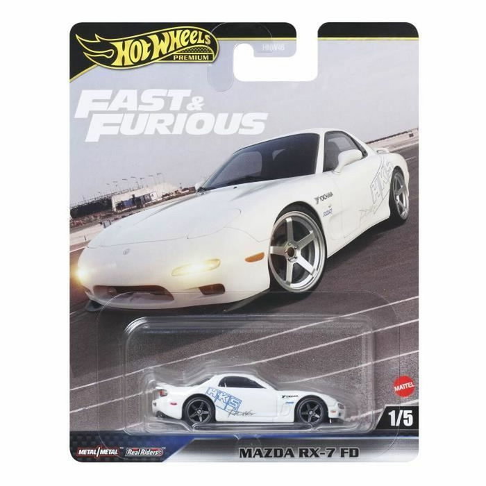 Hot Wheels Voiture Fast & Furious Métal Premium Multicolore 1/64 Hot Wheels Voiture Fast & Furious Métal Premium Multicolore 1/64
