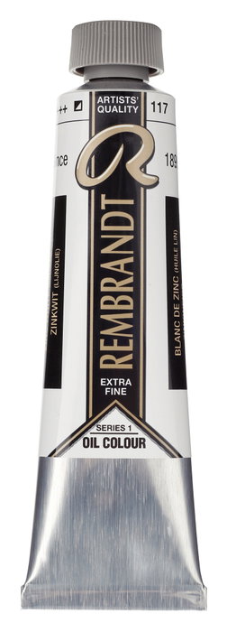 Rembrandt Peinture à l'Huile Blanc Zinc 40 ml Rembrandt Peinture à l'Huile Blanc Zinc 40 ml