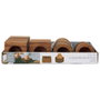 Home Deco Factory Huevera Acacia Cocooning, modèles assortis