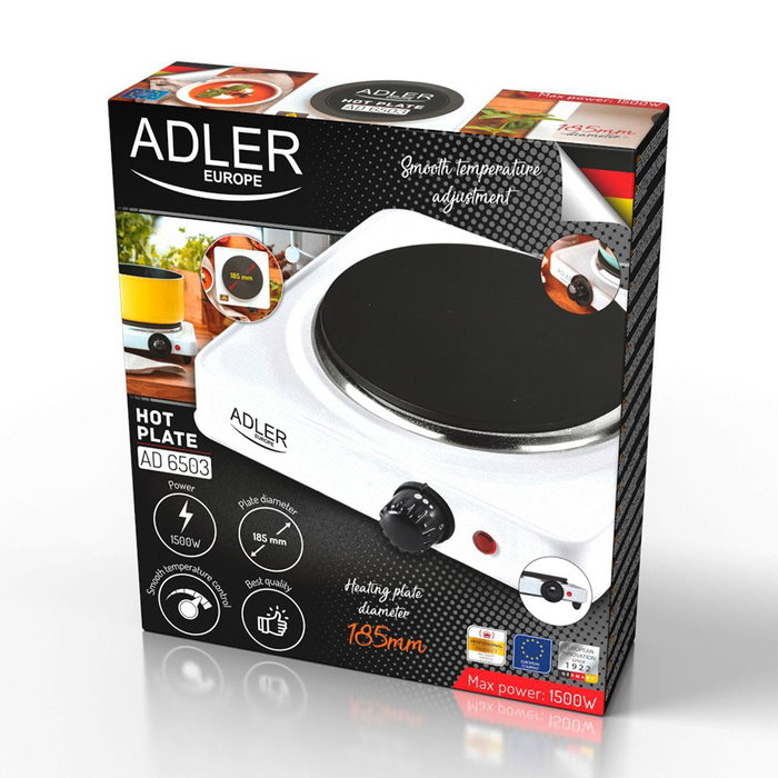 Plaque de cuisson Adler AD 6503 1500 W Plaque de cuisson Adler AD 6503 1500 W