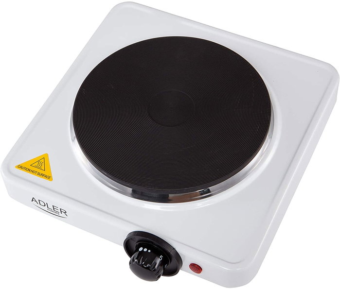 Adler AD 6503 Plaque de cuisson 1500 W Blanc