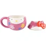 Konix Mug 3D Hello Kitty Daruma Rose Céramique 320 ml Officiel Sanrio