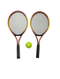 Marbueno Set de 2 Raquettes de Tennis 53 cm pour Jardin et Plage MARBUENO SUMMER 10386