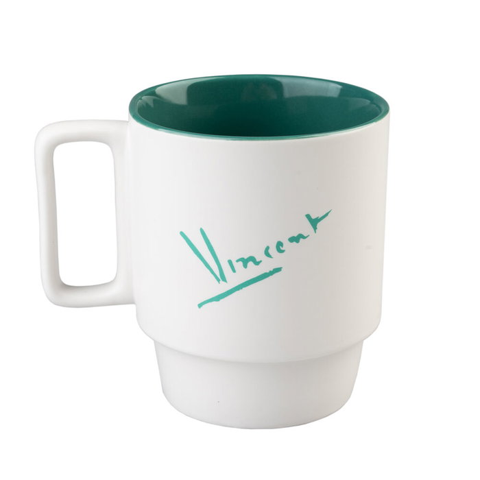 ERIK - Tasse Van Gogh Museum en céramique d'une capacité de 350 ml, non adaptée au lave-vaisselle et au micro-ondes