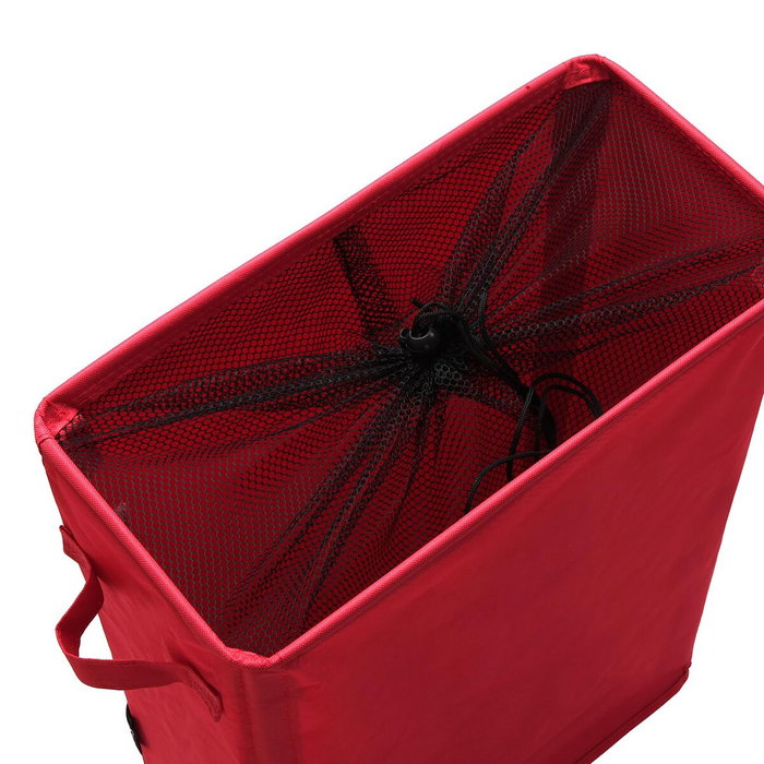 Panier à linge Versa Rouge Minimaliste 18,5 x 58 x 39 cm