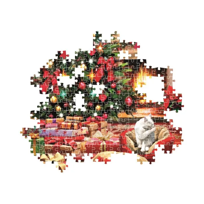 Clementoni Puzzle 1000 pièces Christmas Fire