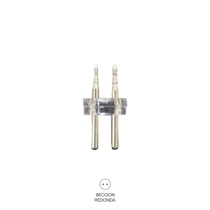 Edm Connecteur tube Flexilux/Flexiled 2 voies 13 mm recto-punta Edm Connecteur tube Flexilux/Flexiled 2 voies 13 mm recto-punta