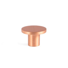 VIEFE Bouton modèle Como en cuivre brossé ø26 mm