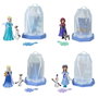 Mattel Ice Reveal Frozen - Minis Squishy Ice avec poupées surprises Anna, Elsa, Olaf ou Sven - 6 surprises - Version FR/EN - Dès 3 ans