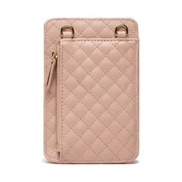 Guess Pochette téléphone en cuir synthétique et textile Rose