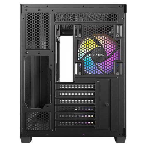Antec CX800 Wood Boîtier PC Gaming Moyen Tour ARGB avec Panneau en Verre Trempé et Ventilateurs 120 mm