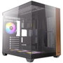 Antec CX800 Wood Boîtier PC Gaming Moyen Tour ARGB avec Panneau en Verre Trempé et Ventilateurs 120 mm