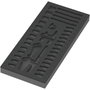 Wera 9720 A Zyklop Set 1 avec insert en mousse