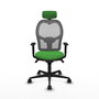 Chaise de Bureau avec Appui-tête Piqueras y Crespo 1D036N2 Vert