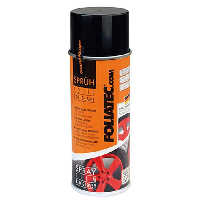 Foliatec Gomme Liquide Rouge Brillant 400 mL FO2058 Spray Film NEON