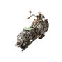 Home ESPRIT Figurine Décorative Moto Vintage Bleu Vert Rose Argenté (3 Unités)