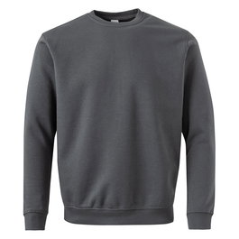 MAKUA Sweatshirt Unisexe à Col Rond MK620V Avalon - Coupe Regular - Couleur Gris Anthracite - Taille XL - Sweat en Polaire en Coton et Polyester
