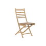 Chaise de jardin Home ESPRIT Marron Bambou 45 x 55 x 95 cm