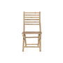 Chaise de jardin Home ESPRIT Marron Bambou 45 x 55 x 95 cm