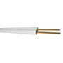 GSC Evolution Rouleau 100M câble parallèle audio PVC (2x1.5mm) Blanco