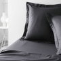 Today Taie d'oreiller Essential 63 x 63+5 cm Noir 100% Coton uni