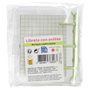 CMP General Mini libreta à anneaux avec couverture en plastique et fermeture par bouton