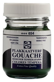Talens Gouache Extra Fine Vert Pin 654 50 ml