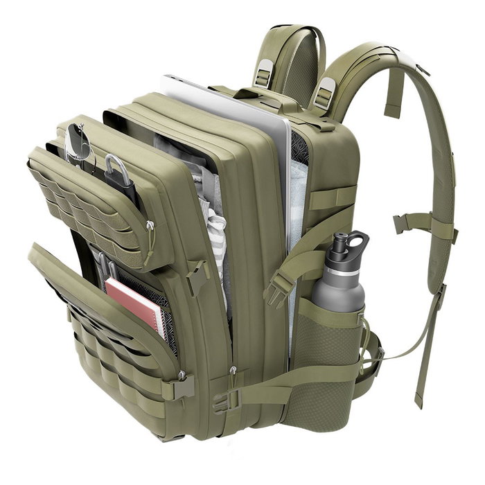 Numada Mochila táctica militar Force B500, 50 L, Verde