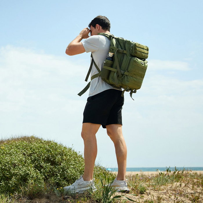 Numada Mochila táctica militar Force B500, 50 L, Verde