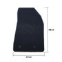 OCC Design Tapis sur mesure pour Alfa Romeo Giulietta (2010-2019) 5PZ