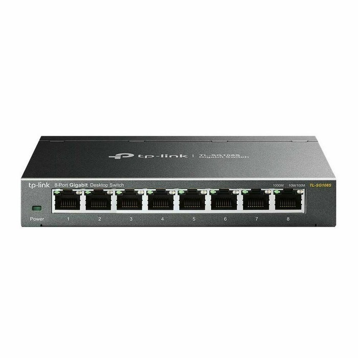 TP-Link TL-SG108S Switch Gigabit 8 ports Noir TP-Link TL-SG108S Switch Gigabit 8 ports Noir